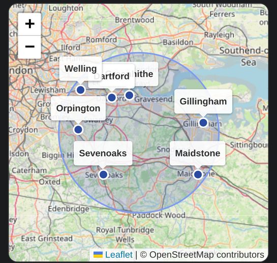 JTC coverage map